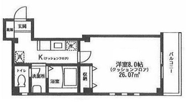 高円寺駅 徒歩13分 2階の物件間取画像